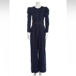 Ulla Johnson denim jumpsuit